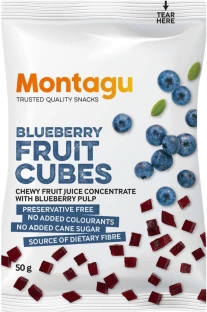 Montagu Fruit Cubes Blueberry