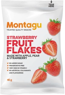 Montagu Fruit Flakes Strawberry