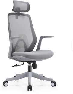 REX M A909 Grey Office Adjustable Arm Chair