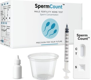 SpermCount Male Fertility Home Test (1 x Test Kit) Injections