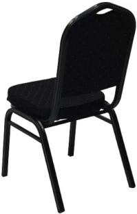 SMTE MS Conference Chair with Metal Frame Metal Patio Dining Chair