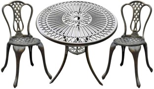 Lifespace LSHS-PTC-S005 Metal Table & Chair Set