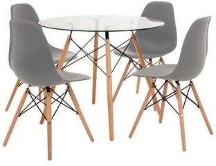 SHAH's Not Found Solid Wood Table & Chair Set