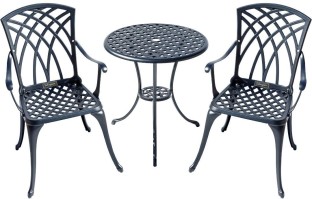 Lifespace LSHS-PTC-S008 Metal Table & Chair Set