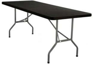 WGYI 1.8m Heavy Duty (Black) Folding Table