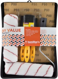 Hamiltons Diy Value Paint Trayset Paint Roller