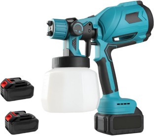 BLD 21V Powerful Spray Gun 1L with 3 Spray Patterns and Adjustable Valve Knob Airless Sprayer