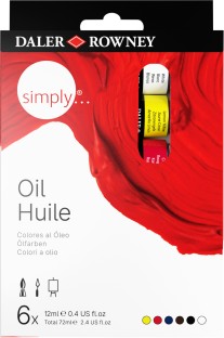 Daler-Rowney Simply Oil Paint Set 12ml