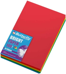 Butterfly A4 160 gsm Coloured Paper