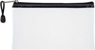 Treeline 22cm Clear Pencil Bag Small Pencil Box