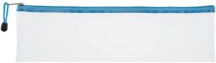 Treeline 33cm Clear Pencil Bag Large Pencil Box