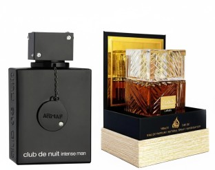 khamrah and club de nuit combo Eau de Parfum  -  Woody for Men & Women