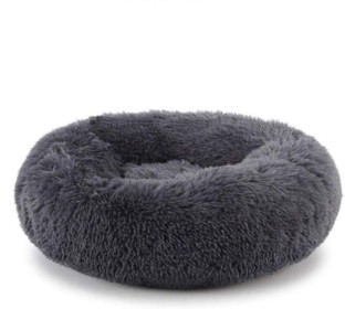PETSTAR Pet Calming Fluffy Round Doughnut Cuddler XL Pet Bed