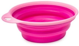 Dothome 072-020359-Pink Silicone Pet Bowl