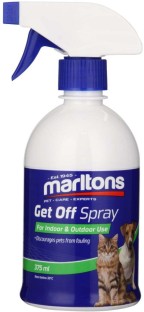 MARLTONS Get Off Indoor / Outdoor Spray | 375ml Liquid Pet Deodorizer Suitable for Dog & Cat