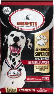 Enerpets Enerdog Superior Adult Dog Food Natural 20 kg Dry Adult Dog Food