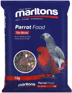 Marltons Parrot Food Meat 1 kg Dry Adult Bird Food