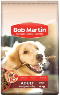 Bob Martin Hearty Meat 6 kg Dry Adult Dog Food