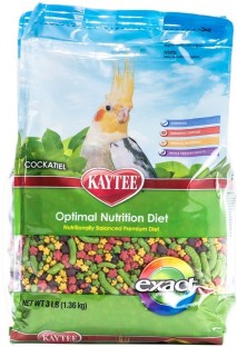 Kaytee Exact Rainbow Optimal Nutrition Diet - Cockatiel 1.35kg 1.35 kg Dry Adult, Senior, Young Bird Food