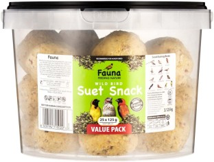 Fauna Suet Snack Balls 3.125 kg Dry Adult Bird Food