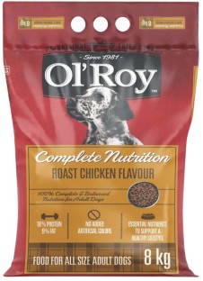 Ol'Roy Dry Dog Food Chicken 8 kg Dry Adult Dog Food