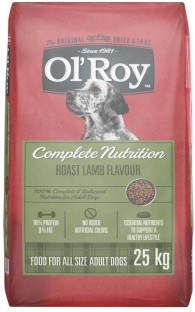 Ol'Roy Dry Dog Food Lamb Lamb 25 kg Dry Adult Dog Food