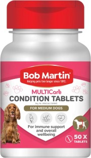 Bob Martin Conditioning Tablets For Medium Dogs Pet Health Supplements