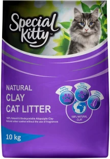 Special Kitty 1 x 10kg | Cat Litter Clay Pet Litter Tray Refill
