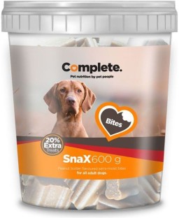 Complete Snax Peanut Butter Bites Semi-moist Peanut Butter Chews Treat