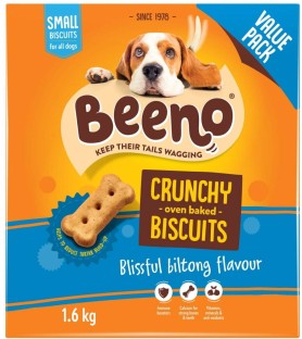 Beeno Small Crunchy Day & Night Bacon Biscuit Treat
