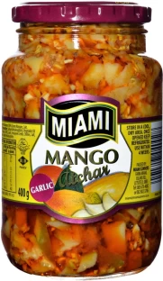 Miami Garlic Mango Atchar Mango Fermented Pickle