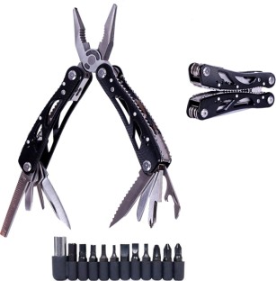 ALANES Outdoor 11 in 1 Multi Tools Set Pliers with Screwdriver Bits Multi Tool