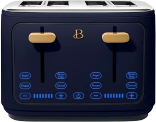 Beautiful 4-Slice Toaster 1700 W Electric Pop Up Toaster