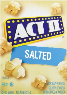 Act II Microwave Salt Popcorn