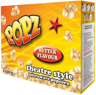 Ster Kinekor Popz Microwave Extra Butter Popcorn