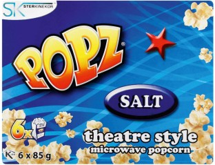 Ster Kinekor Popz Microwave Salt Popcorn