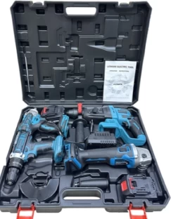 Phronex 68V Cordless Drill With Multi-Functional Hardware Tool Kit Set Cordless Drill