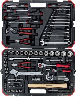 Gedore Red 100 Piece Toolkit Spanner Set