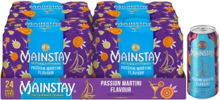 Mainstay Passion Martini Flavour Island Fusion Spirit Premix