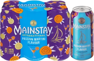 Mainstay Passion Martini Flavour Island Fusion Spirit Premix