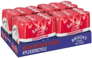 Brooks Strawberry Kiwi Hard Seltzer