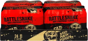 Dead Man's Fingers Rattlesnake Rum & Raspberry Spirit Premix