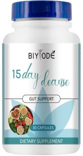 BIYODE 15 Day Cleanse Gut & Colon Support, Advanced Bowel , 30 Capsules BIYODE Protein