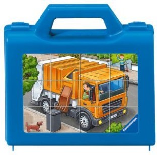 Ravensburger 12PC CUBE PUZZLE FAVORITE VEHICLES (Blind Box 1 of 4 in the assortment ) Jigsaw Puzzles