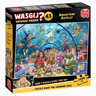 Jumbo Wasgij Original 43: Aquarium Antics Jigsaw Puzzles
