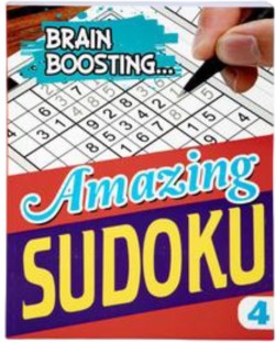 General Merchandise Book puzzle brain boosting sudoku 4 Brain Teasers