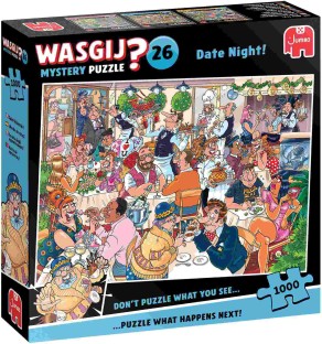 Jumbo Wasgij Mystery 26: Date Night Jigsaw Puzzles