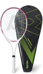 Agnite Tennis Racket Multicolour Strung Tennis Racquet