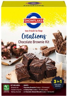 Snowflake Creations Chocolate Brownie Kit 560 g