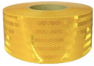 Goodace Reflective Tape Yellow 5cmx5m 5 cm x 5 m Yellow Reflective Tape